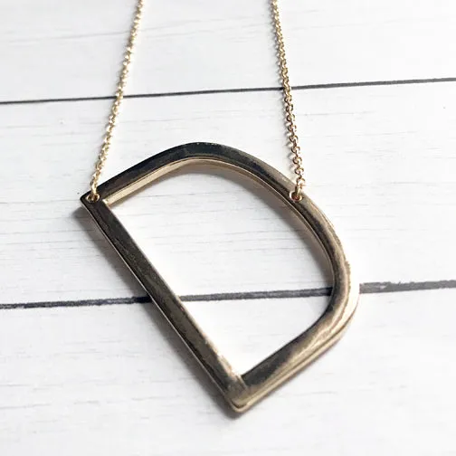 The Letter Monogram Necklace