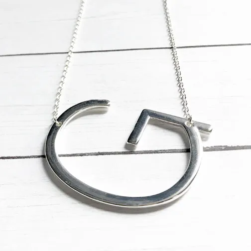 The Letter Monogram Necklace