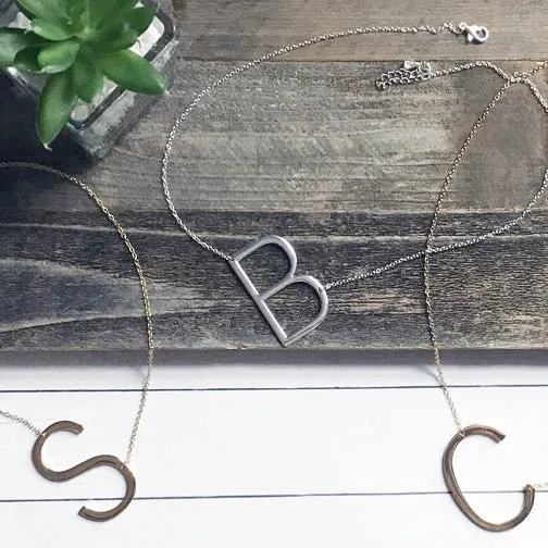 The Letter Monogram Necklace