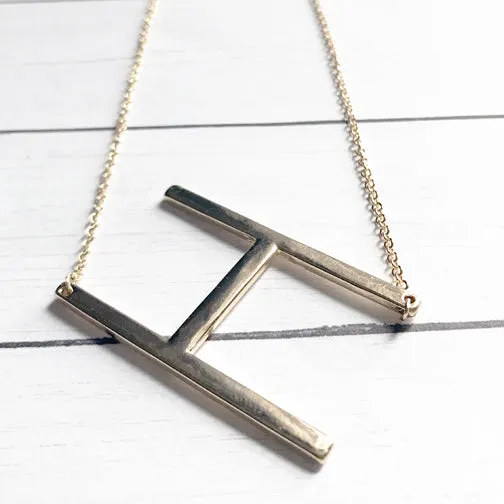 The Letter Monogram Necklace