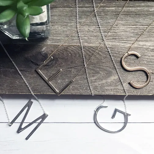 The Letter Monogram Necklace
