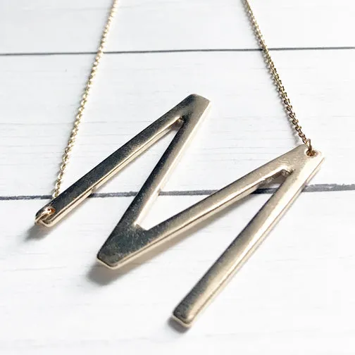The Letter Monogram Necklace