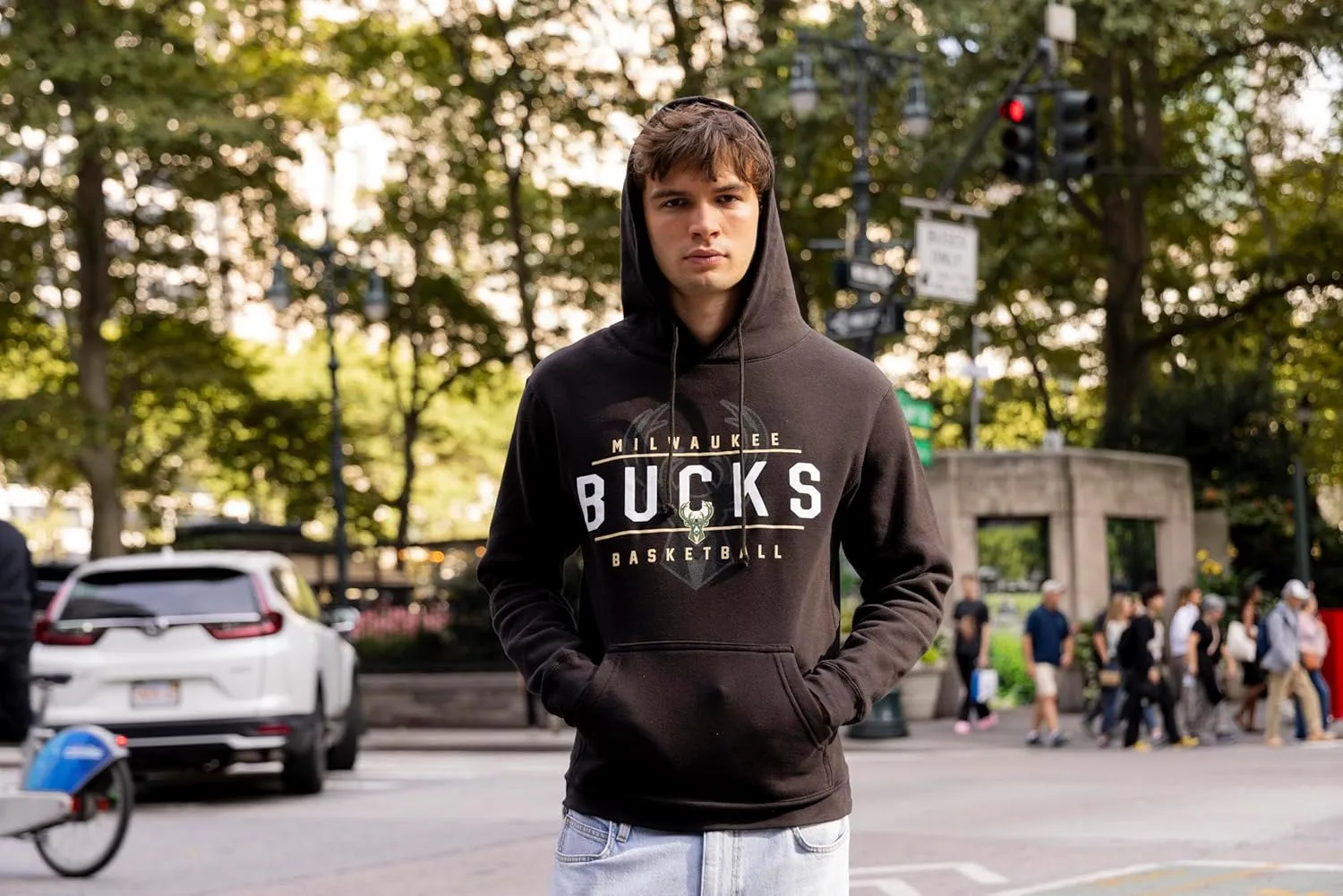 Ultra Game Adult's NBA Official Super Soft Get Right Hoodie Sweatshirt