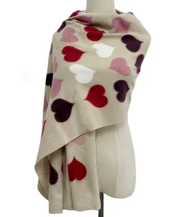 Winter Romance Scarf/Shawl - Natural