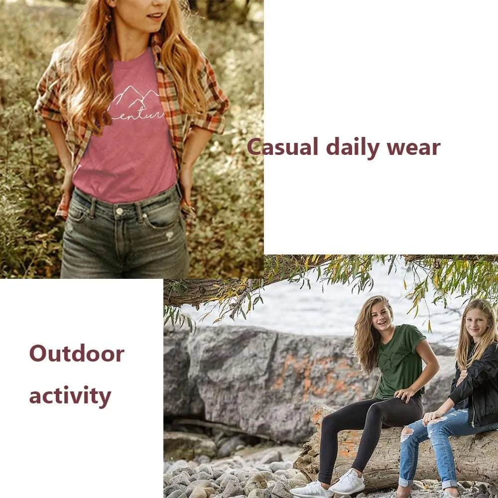 Women Mountain Adventure Workout Tanks Hiking Camping Graphic Athletic Sleeveless Funny Tee Tops